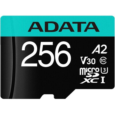 ADATA Premier Pro microSDXC 256GB UHS-I V30 A2