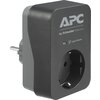 APC Essential SurgeArrest 1 Outlet Black 230V