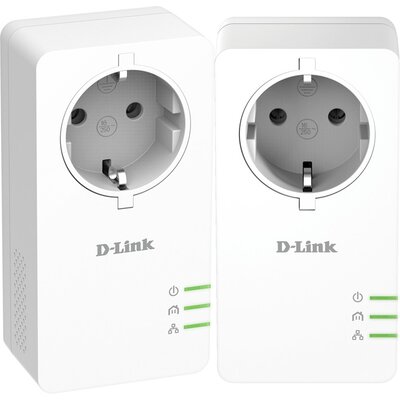 D-Link DHP-P601AV PowerLine AV2 1000 HD гигабитов електрически транзитен комплект
