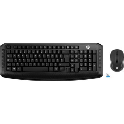 Безжична клавиатура и мишка HP 300