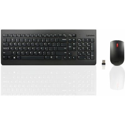 Комплект безжична клавиатура с мишка Lenovo Essential Wireless Keyboard and Mouse Combo, BG