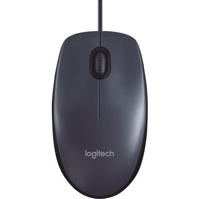 Мишка Logitech M100 Grey