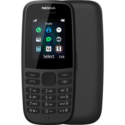 Телефон Nokia 105 (2019) TA-1174, dual-SIM, черен