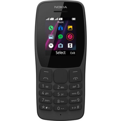 Телефон Nokia 110 (2019) TA-1192, черен