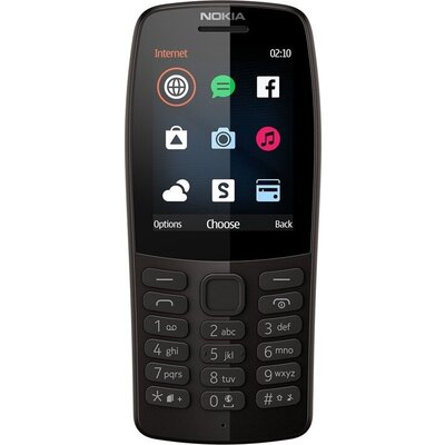 Телефон Nokia 210 (2019) TA-1139, черен