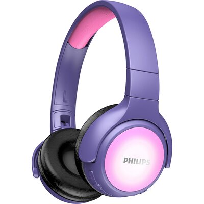 Bluetooth Слушалки Philips TAKH402PK, розов/лилав