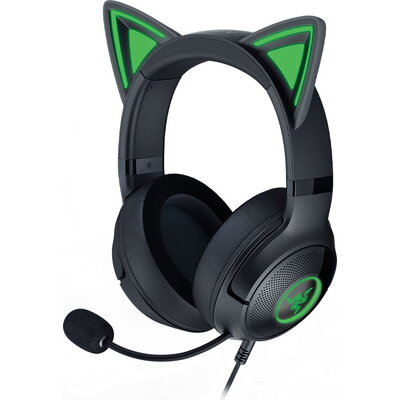 Kraken Kitty V2 - Black, Gaming headset