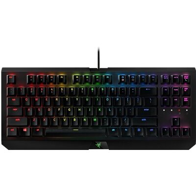 BlackWidow X Tournament Ed. Chroma Keyboard Multi-color Mechanical Gaming Keyboard,50g actuation force,80 million keystroke life