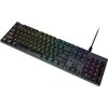 COUGAR LUXLIM, Gaming Keyboard, Low-Profile Optical-Mechanical Red Switches, Unibody CNC Aluminum Frame, 14 Backlight Effects, T