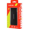 CANYON PB-108 Power bank 10000mAh Li-poly battery, Input 5V/2A, Output 5V/2.1A(Max), 140*68*16mm, 0.230Kg, Black