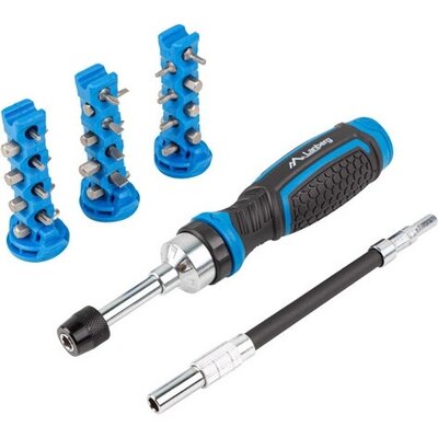 Инструмент Lanberg Toolkit with ratchet screwdrivers with flexible extention bar 165mm 24 bits