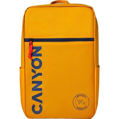 CANYON cabin size backpack for 15.6" laptop ,polyester ,yellow