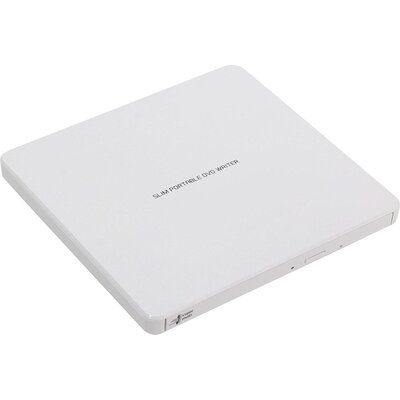 Външно DVD записващо устройство LG GP60NW60, бял