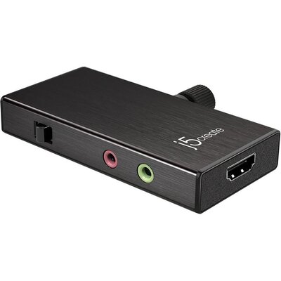 Кепчер адаптер j5 create JVA02, HDMI  към USB-C, Тype-C с PD(Power delivery)