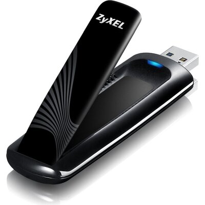 Адаптер ZyXEL NWD6605, Dual-Band Wireless AC1200 USB Adapter, 802.11ac (300Mbps/2.4GHz+867Mbps/5GHz), back compatibility with 80