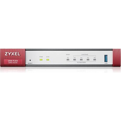 Защитна стена Zyxel USGFLEX50 (Device only) Firewall Appliance 1 x WAN, 4 x LAN/DMZ
