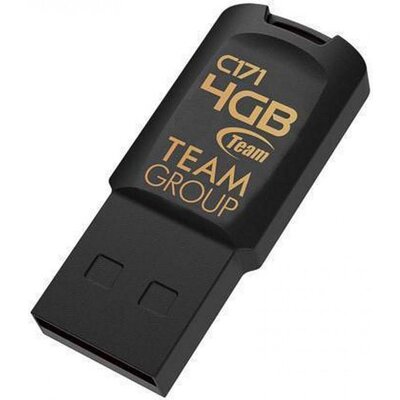 USB памет Team Group C171, 4GB, USB 2.0, Черен