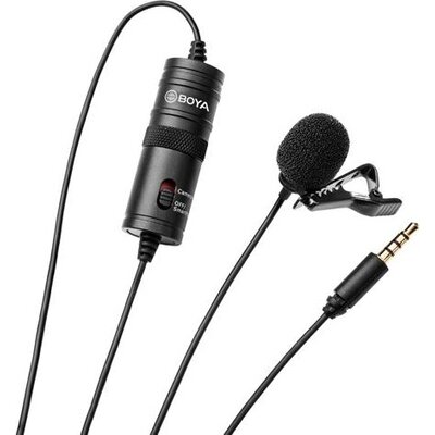 Микрофон брошка BOYA BY-M1, 3.5mm жак