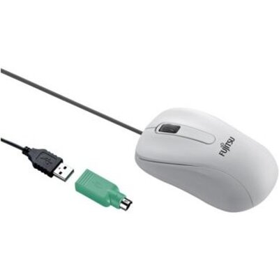 Оптична мишка FUJITSU M530, 1200dpi, USB/PS2, Сива