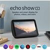 Смарт тонколона Amazon Echo Show 8 (Gen 2), сензорен екран, гласов асистент, Черен