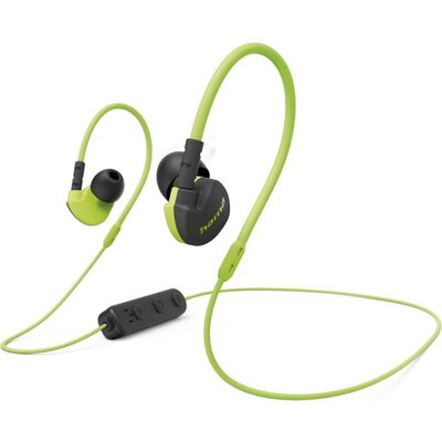 Спортни слушалки HAMA "Freedom Athletics", In-Ear, Bluetooth, Микрофон, Черен/Жълт