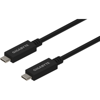 Кабел GIGABYTE USB Type-C мъжко към USB Type-C мъжко  3.2Gen, 1 м 10Gbp/s