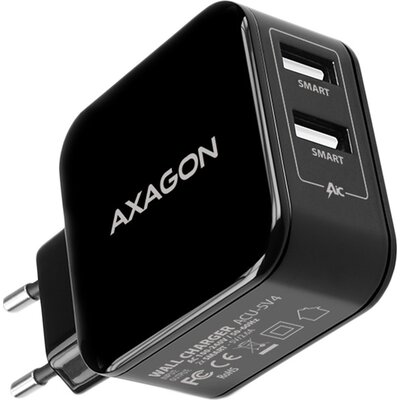 AXAGON ACU-QC5 wall charger Smart 5V 2,4A + 1x QC3.0, 30W, black