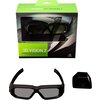 3D геймърски очила PNY 3D Vision 2, Glasses kit, Черен