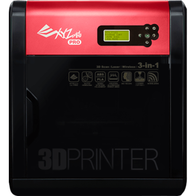 3D Принтер и скенер Da Vinci F1.0 Professional 3-in-1 MR USB/ WiFi, опция за лазерно гравиране
