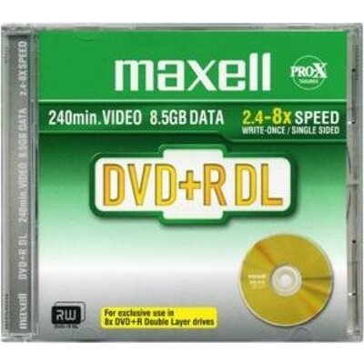 DVD+R Dual Layer, 8.5Gb, 1 бр. jewel case - ML-DDVD+R-DL-1PK