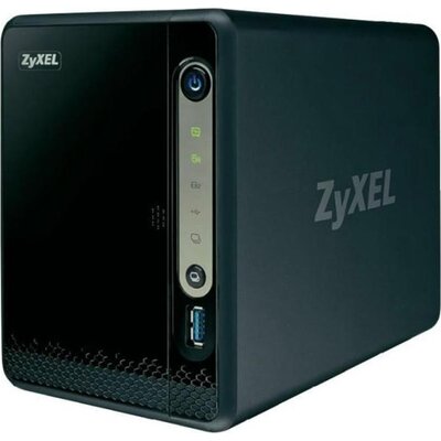 Мрежов сторидж ZyXEL NAS-326, за 2 диска, до 12TB, 1.3GHz, 512MB, Гигабит, USB3.0