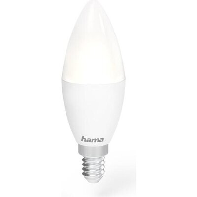 Димираща крушка HAMA WiFi-LED, RGBW, 5.5W, E14, 470 lm