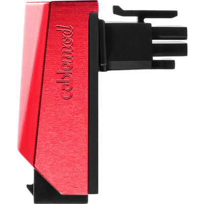 CableMod 12VHPWR 90 Degree Angled Adapter (Nvidia 4000 series) - Variant A - Red