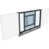 BalanceBox® Winx® Система за монтаж на стена на инт. дисплеи до 75" в комплект с две бели дъски