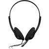 CANYON PC headset with microphone, volume control and adjustable headband, cable 1.8M, Black