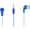 CANYON Stereo Earphones with inline microphone, Blue