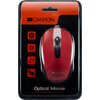 CANYON Optical wired mice, 3 buttons, DPI 1000, Red