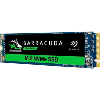 Seagate® BarraCuda™ PCIe, 500GB SSD, M.2 2280 PCIe 4.0 NVMe, Read/Write: 3,600 / 2,400 MB/s, EAN: 8719706434584