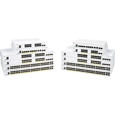 CISCO CBS350 Managed 8-port GE PoE Ext PS 2x1G Combo