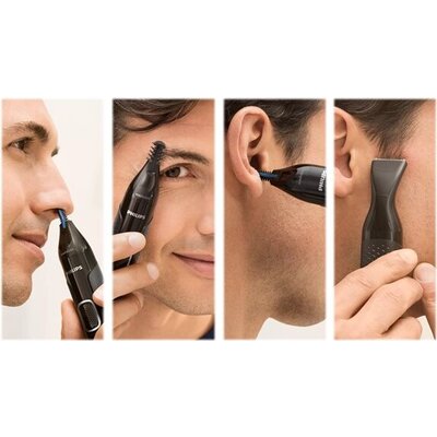 PHILIPS PH Nose trimmer series 5000 Nose ear eyebrow trimmer Waterproof Dual sided Protective Guard system precision attachment