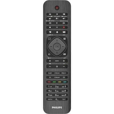 PHILIPS remote control supports all common functions of the Philips TV remote control