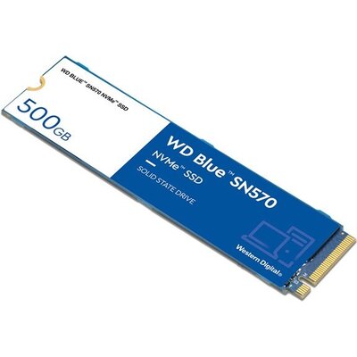 WD Blue SSD SN570 NVMe 500GB M.2 2280 PCIe Gen3 8Gb/s internal single-packed