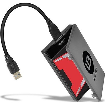 AXAGON ADSA-1S6 USB3.0 - SATA 6G UASP HDD External Adapter Incl. Case