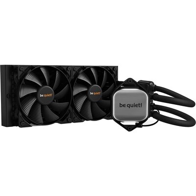 be quiet! Pure Loop 240mm, Intel 1200 / 2066 / 1150 / 1151 / 1155 / 2011(-3) square ILM; AMD: AM4 / AM3(+), 2x Pure Wings 2 120m