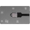 CANYON CardReader All in one CNE-CARD2 (CF/micro SD/SD/SDHC/SDXC/MS/Xd/M2) USB 2.0, Gray, cable length 0.03m, 88*8*53mm, 0.035kg