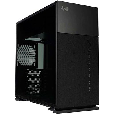 Chassis In Win 127 Mid Tower, Tempered Glass, Mesh Front, ARGB Logo, Quick-Release Side Panel, GPU Anti-Sag Support, ATX/mATX/mI