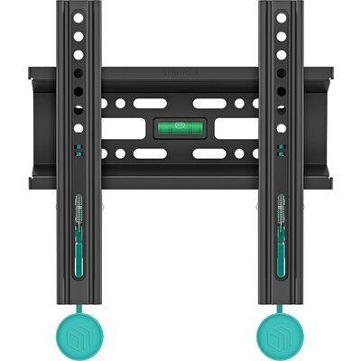 ONKRON Fixed TV Wall Mount for 17 to 43-inch Flat Panel TVs Digital Panels 30 kg, Black