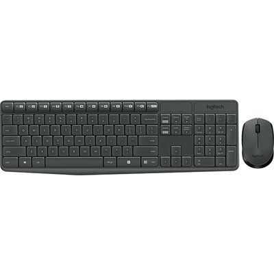 Kомплект безжични клавиатура с мишка Logitech MK235 БДС