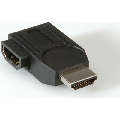 Adapter HDMI M/F, Left angled (12.03.3121)