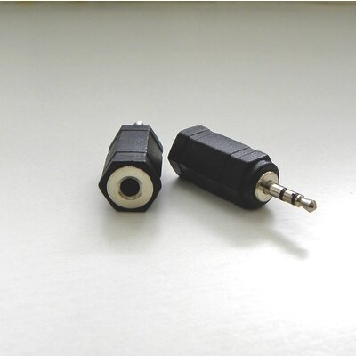 Адаптер GEMBIRD 3.5 mm female to 2.5 mm male audio adapter